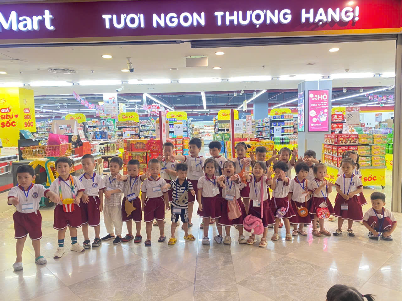 HOẠT ĐỘNG TRẢI NGHIỆM: BÉ ĐI CHỢ GIÚP MẸ