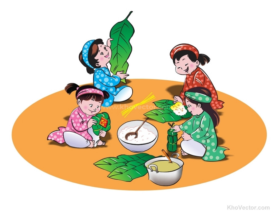 BÉ GÓI BÁNH CHƯNG